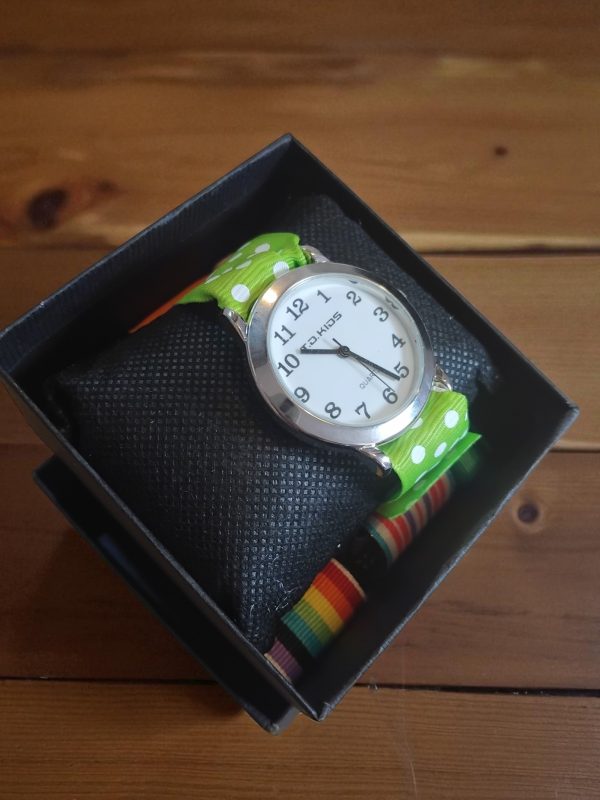 (Kw2) TD Kids ribbon strap boxed watch - Image 3