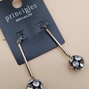 (E55) Principles by Ben de Lisi Pair of Earrings