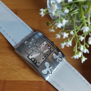 (LW198) IEKI ladies leather strap boxed wrist watch