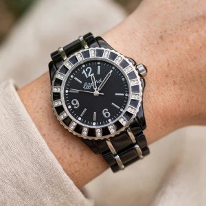(LW212) Coleen - x Ladies teenager stainless steel bling style wrist watch