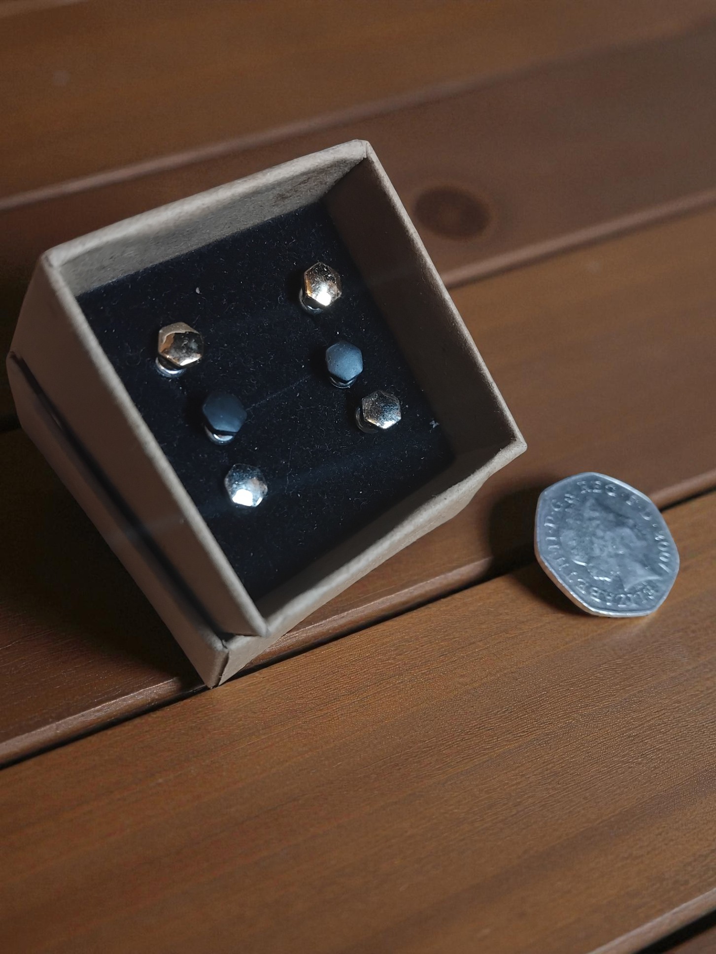 (B-E-30) 3 pairs of Topman ear studs