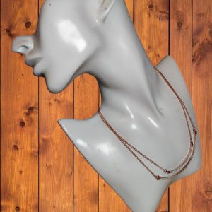 (BN35) Red Herring brand new dual drop necklace