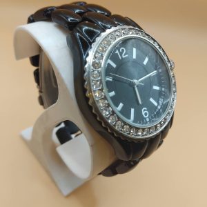 MW141  Matt black stainless steel watch ladies or gents