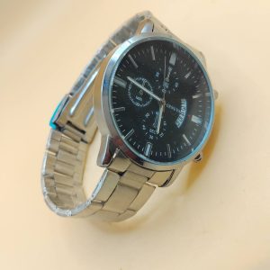 (MW153) Geneva stainless steel watch