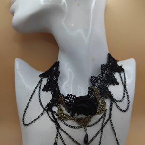 (N92) Goth / Punk Unisex choker necklace