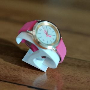 (LW290) Ladies pink ribbon watch