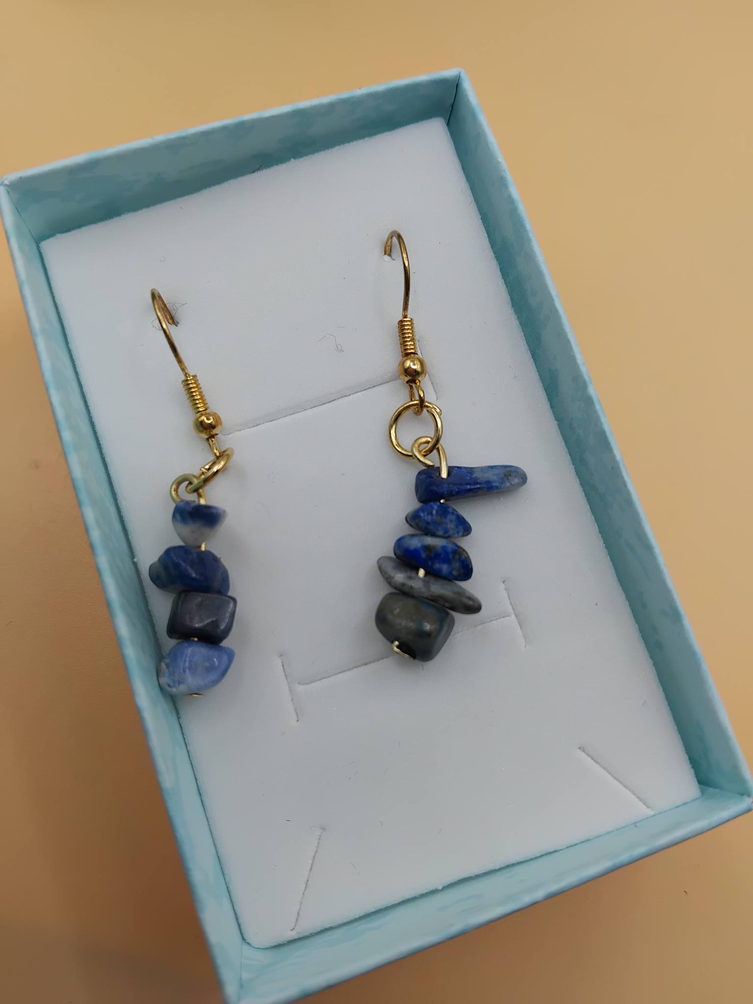 (E1) Multi Precious Stone Earrings - Image 7