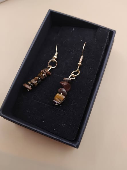 (E1) Multi Precious Stone Earrings - Image 3