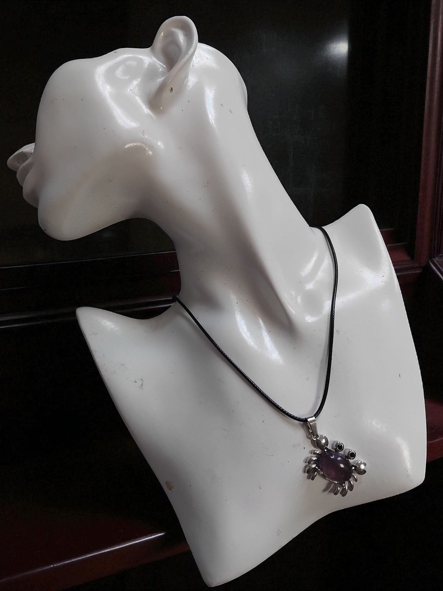 (N5) Amethyst Animal necklaces - Image 6
