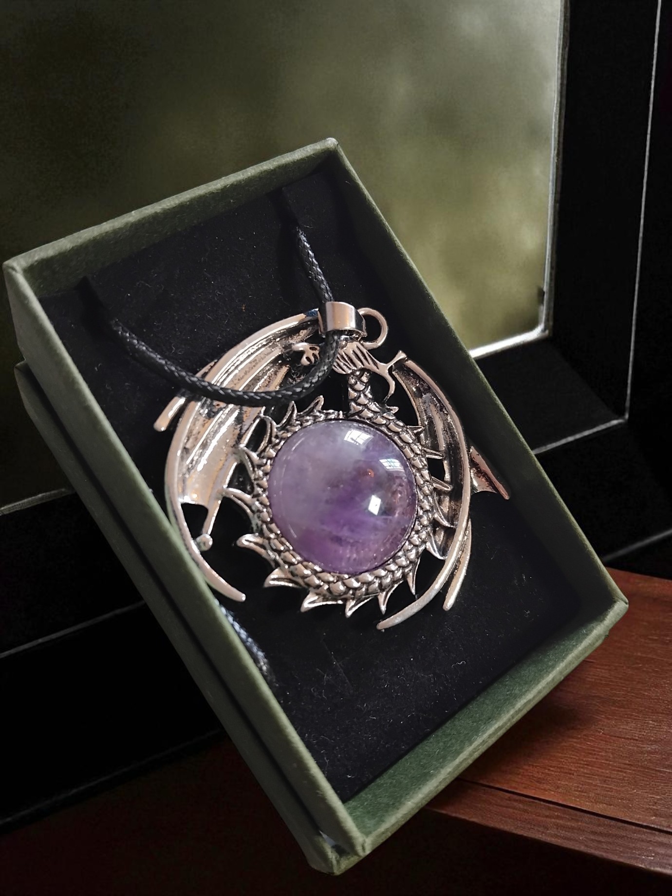(N5) Amethyst Animal necklaces - Image 4