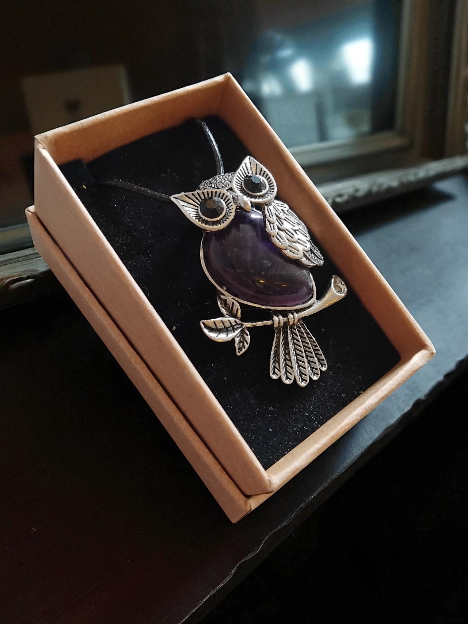 (N5) Amethyst Animal necklaces - Image 3